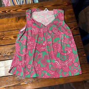 Paisley tank top